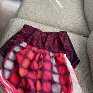 Bundle of 2 Nike dri fit workout shorts